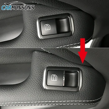 Carmonsons Windiows Lifta Pogu, ABS Chrome Dekoratīvā Apdare Vāka Uzlīmes Infiniti Q30 Q30S QX30 Piederumi Car Styling