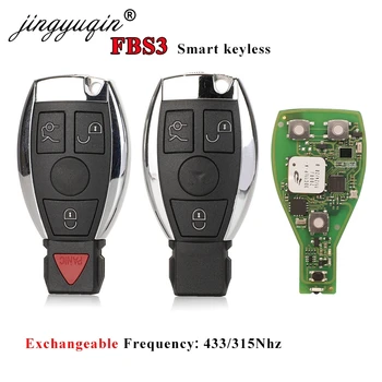 Jingyuqin VVDI Universālā FBS3 Keyless Ieceļošanas Mercedes Benz FBS3 W221 W216 W164 W251 Smart Key Exchange 433/315Mhz KeylessGo