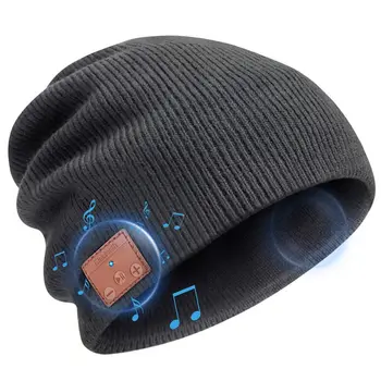 Beanie Cepure Vāciņš ar Bluetooth 4.2 Skaļruņi Built-in Stereo Speakers Ziemassvētku Dāvanu H9