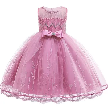 Ir 2021. Pavasara Rudens Pusi, Kāzu Kleitu Elegants Kleitas Toddler Bērniem Drēbes, Kleitas, Meitenes Apģērbu Princese Kleita 3-10 Gadiem