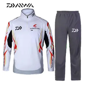 Jaunākās Dawa Daiwa zīmola Zvejas apģērbu vīriešiem, Vasaras stils, elpojošs Saules UV aizsardzību, āra sporta Zvejas komplekts