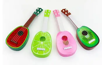 Augļi Stils 4 Stīgu Ģitāra Havajiešu Ģitāra Mūzikas Instrumenti Bērniem, Rotaļlietas