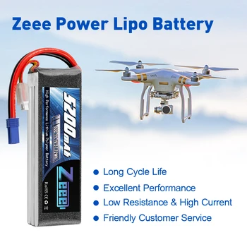 2units Zeee 3S LiPo Akumulatora 11.1 V 60 ░ C 5200mAh ar EK5 Pievienojiet Mīksto Gadījumā RC Lidmašīna Lidmašīnas Quadcopter Auto Laivu