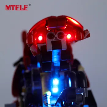 MTELE Zīmola LED iedegties Komplekts Tehnika Motociklu Rotaļlietas Saderīgs Ar 42107