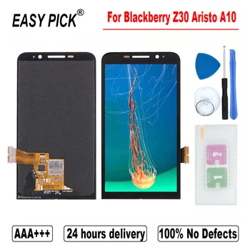 Blackberry Z30 3G Aristo A10 STA100-6 STA100-5 -4 -3 -2 -1 LCD Displejs, Touch Screen Digitizer Montāža Blackberry Z30 4G