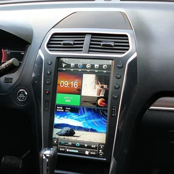 Tesla stila Sešu kodolu PROCESORU PX6 Auto Multimedia Player Ford Explorer 2011+ Ekrāns Audio radio uzlabot Stereo autoradio GPS