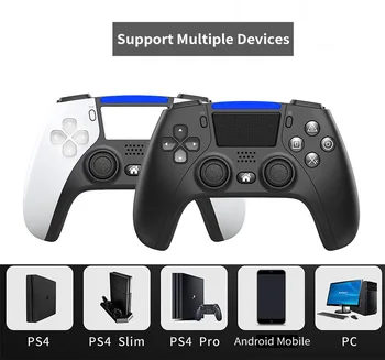 Elite Bezvadu Kontrolieris 6 Ass Sensors Modded Pasūtījuma programmējams Duālais Vibrācijas Kursorsviru Elite Wireless gamepad par PS4