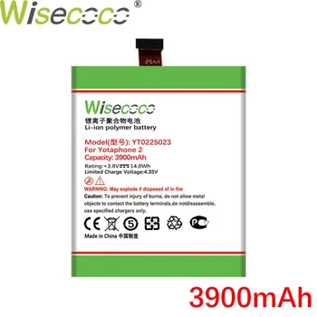 Wisecoco YT0225023 3900mAh Jaunu Akumulatoru Yotaphone 2 YD201 YD206 Augstas Kvalitātes aizstāt+Izsekošanas Numuru