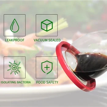 Wonderlife Pārtikas Vakuuma Roņu Vāciņu Vakuuma Svaigi Attiecas Atkārtoti Lietojamiem Pārtikas Sealer Bowl Kausa Vāks Droša Mikroviļņu Krāsnīs Pārtikas Uzglabāšanai