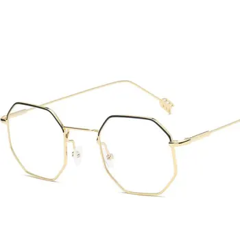 HOTOCHKI Modes Nelegālo Stila Brilles Rāmis Vīriešu, Sieviešu Brilles Briļļu Rāmji Meitenes Optisko Augstas Kvalitātes Metāla