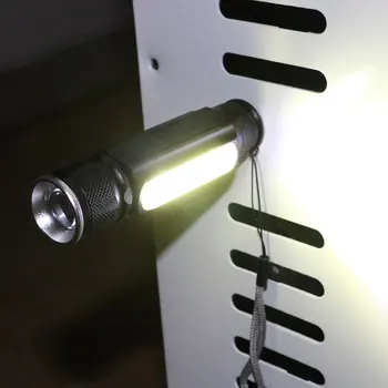 Daudzfunkcionāls LED Lukturīti T6COB Gaismas USB Uzlādes Magnēts Darba Lampas YS-PĒRK