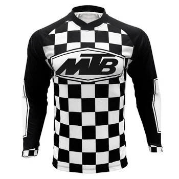 Ar īsām Piedurknēm MTB Motociklu Jersey Kalnu Velosipēds Apģērbu MX Velosipēdu T-krekls DH MX Velo Krekli Offroad Krusta motokrosa Valkā