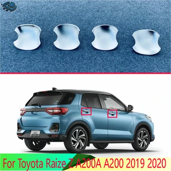 Toyota Raize Z A200A A200 2019 2020 ABS Hromēti Durvju Rokturi Bļodas Vāku Kausa Dobumā Apdares Ielikt Nozvejas Molding Rotāt