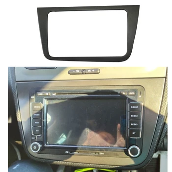 Double Din Auto Radio Fascijas par Seat Altea 2004+ Toledo 2004. - 2009. Gadā Stereo Panelis GPS DVD Instalācija, Apdare Komplekts Rāmis