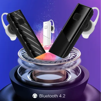 Bezvadu Bluetooth 4.2 Austiņas Earbuds Vienu Austiņas ar Mikrofonu priekš iPhone Xiaomi Huawei DJA99