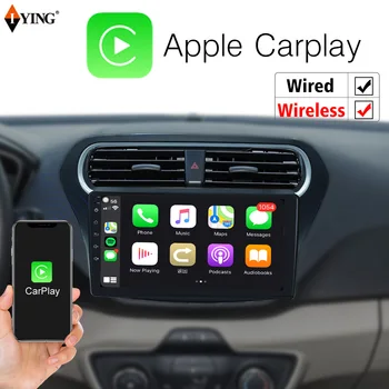MELO Bezvadu Carplay Ford Escort-2018 Auto Radio Multimediju Video Atskaņotājs Navigācija GPS DSP Android 10 Nav 2din dvd
