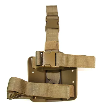 Taktiskā Medību Augšstilba Piliens Kāju Maksts Bradāt Adapteris Platforma piemērots SP2022 M9 92 HK USP Colt 1911 Sig P226Gun Accesseries