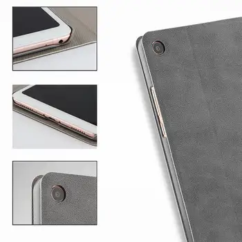 Par Xiaomi Mi Pad, 4 Plus, Lietu Vāku Tablete Flip PU Ādas Aizsardzības Gadījumā, Mi Pad, 4 Plus 10.1 Collu Triecienizturīgs Vairogs Smart Cover