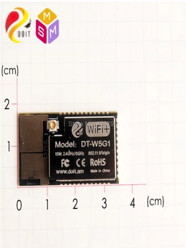 Nieciņš AIoT SoC DT-W5G1 5G wifi modulis 2.4 g/5g Duālās frekvences modulis Ar antenu saskarni Bezvadu attēlu pārsūtīšanu VIC RISC
