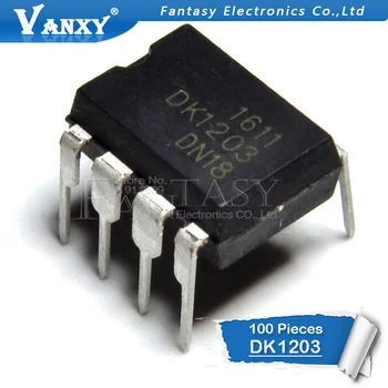 100GAB DK1203 DIP-8 € Low power off line switching power supply kontroles čips