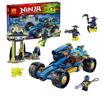 Ninja Jay Walker Viens Transportlīdzeklis Kaujas Sacīkšu Automašīnas Modeli, Celtniecības Bloki Skaitļi rotaļlietas bērniem Ķieģeļi 10396