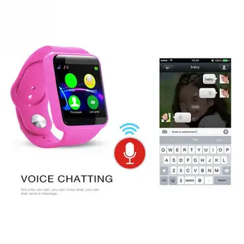 U10 Bluetooth 3.0 Smart Skatīties Bērniem, Bērniem Smart Pulkstenis Skatīties Rozā, Zilā, Melnā Izvēles Atbalsta SIM karte TF kartes