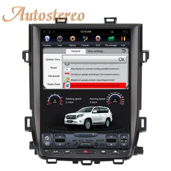 Android 9.0 4+64GB Auto GPS Navigācijas Toyota Alphard Vellfire 2007-13 Galvas Vienības Multivides Autoradio Lentes Atskaņotājs, Tesla stils