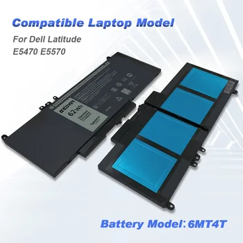 Klēpjdatoru Akumulatoru, Dell Latitude E5570 E5470 Precizitāti 3510 Nomaiņa 6MT4T 7V69Y TXF9M 79VRK Bezmaksas Rīki