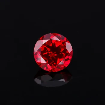 Starszuan Zaudēt Ruby 7,5 mm, Apaļš Forma 2.25 ct Lielisku Griešanas Lab Audzē Sarkano Ruby Modes Rotaslietu izgatavošana