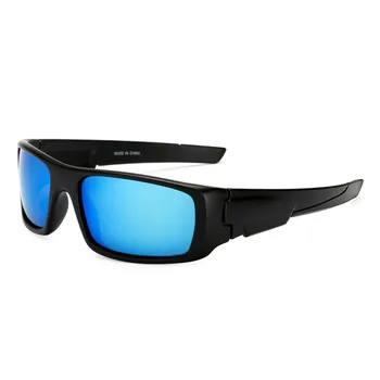 Glitztxunk Polarizētās Saulesbrilles, Vīriešu, Sieviešu Zīmola Dizainere Braukšanas Laukumā Melnu Rāmi, Saules Brilles Vīriešu Sporta Ieplests UV400 okular