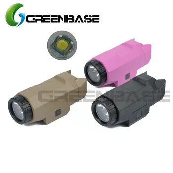 Greenbase APL Auto Pistole Gaismas Ieroci Gaismas Medību Taktiskās Gaismas Nakts Evolution Mini LED Balto Lampiņu Medībām