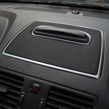 Priekšējā paneļa centrālā skaļu mūziku skaļrunis navigācijas monitora ekrāna dekoratīvās nosedzošais ietvars apdares Volvo XC90 2002-1st gen