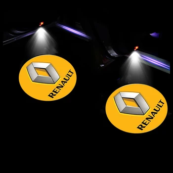 Automašīnu Durvju Gaismas Projektoru Led Laipni Lampas Apgaismojums Renault Clio 4 Laguna Megane 2 3 Duster Captur Fluence Kadjar Piederumi