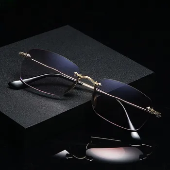 Ahora Bifocal Bezrāmju Saule Lasīšanas Brilles Vīriešu Biznesa Vecuma Tālredzība Brilles Brilles Ar Dioptriju +1.0+1.5+2.0+2.5+3.0+4.0