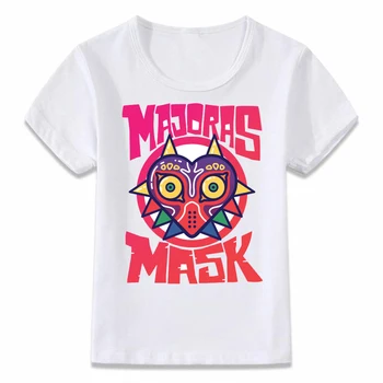 Bērnu T Krekls Majora ' s Mask Majoras Legend of Zelda T-krekls Zēniem un Meitenēm Toddler Tee oal053
