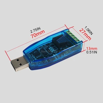 Rūpniecības USB Uz RS485 Pārveidotājs Uzlabot Aizsardzību RS485 Pārveidotājs Saderība V2.0 Standarta RS-485 Savienotājs Valdes Modulis