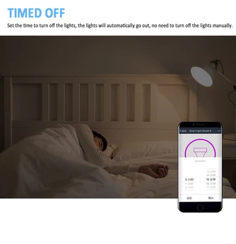 5gab E27 E26 Wifi Spuldžu Ligzdas 433 RF Tālvadības Lampas Turētāju Smart Home Automation Par Alexa, Google Home