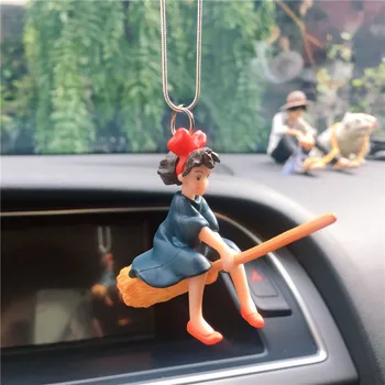 Cute Anime, Automašīnu Dekorēšana Kulons Burvju Meiteni Peld Kulons Auto Atpakaļskata Spogulī, Kulons Auto Interjera Dekorēšana Aksesuāri