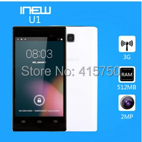 Sākotnējā iNew tālruņa akumulatora 1400mah par iNew U1 Mobilo Tālruņu MTK 6572 Android 4.4 Celular MTK6572 Mobilephone-bezmaksas piegāde
