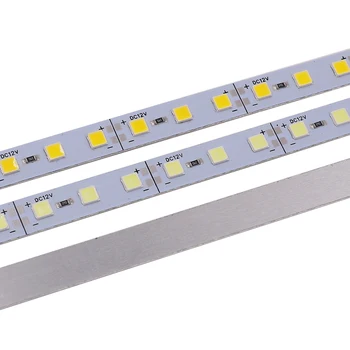 10pcs DC 12V LED Bar Light LED Strip Gaismas SMD5054 18/36/72Leds LED Neelastīgas Lentes Enerģijas Taupīšanas LED Dienasgaismas Lampas 25/36/72cm