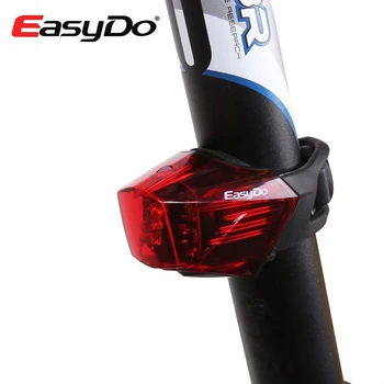 EasyDo USB Iekasējams Velosipēds Aizmugures Gaismas Velosipēdu LED Lampas Kalnu MTB Ceļu Sēdekļa Riteņbraukšana Taillight Ūdensizturīgs Luces Bicicleta