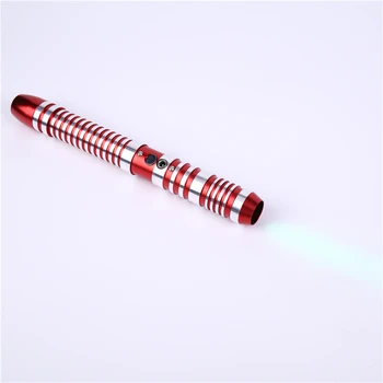 RGB Saber Lightsaber Smago Divkauju 12 Krāsas, lai Mainītu 6 Skaņas Priekšējo Metāla Rokturi, LED Force FX Flash Sadursme Lāzera Zobenu Rotaļlietas