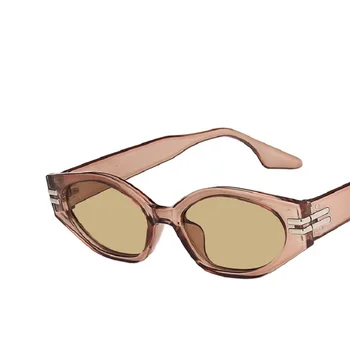 Saulesbrilles Sieviešu Modes Trīsstūris Toņos Ir 2021. Jaunu Vintage Vīriešu Zīmols, Kaķu Acu Luksusa Sieviešu, Saules Brilles UV400 Mazo Briļļu Oculos