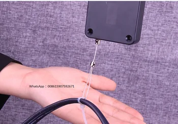 50 gab. anti-theft ievelkamu vadu vilkt lodziņā Veikt-up vadu recoiler lodziņā HTC VIVE Galvas stiprinājuma trošu bloķēšana