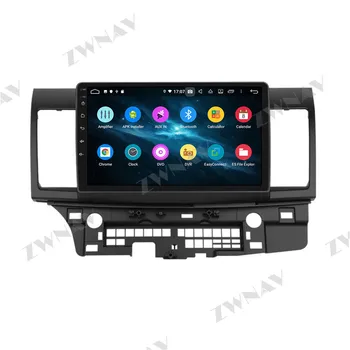 10.2 Collu automašīnas Radio, GPS Navigācija ar canbus, par Mitsubishi LANCER Android10 2008-ar Touch Screen SWC WiFi, Bluetooth