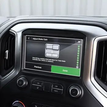 Auto Navigācijas Rūdīts stikls filmu par Chevrolet Silverado 1500 2500HD 3500HD Colorado LT Z71 ZR2 WT-2019
