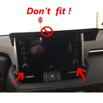 Toyota RAV4 RAV-4 2020 2021 GPS Navigācijas Ekrāns Gaismas Vairogs Saulessargs Pārveidošanas Displejs Ēnojumu Plāksnes Anti-reflective