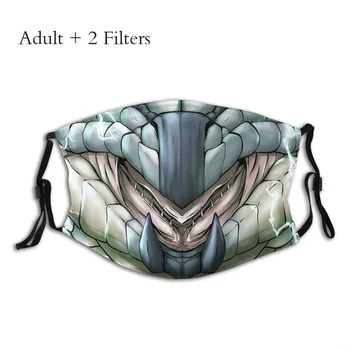Monster Hunter Felyne Palico Spēli Aizsardzības Masku Tobi Kadachi Mazgājams Auduma Maskas Ar Filtriem Aizsardzībai Respiratoru Purns