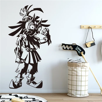 Populārās Spēles Zelda Leģenda Spēli Anime Rakstzīmes Ģimenes Siena Noņemama, Polietilēna Uzlīmes, bērns, telpu dekorēšana S89