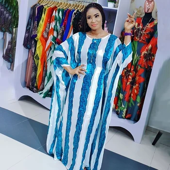 Abaya Dubaija Maxi Bazin Āfrikas Dizaina Brīvs Kleita Drēbes, Kleitas Musulmaņu Dāma Puse Eiropas Drēbes American Clothing